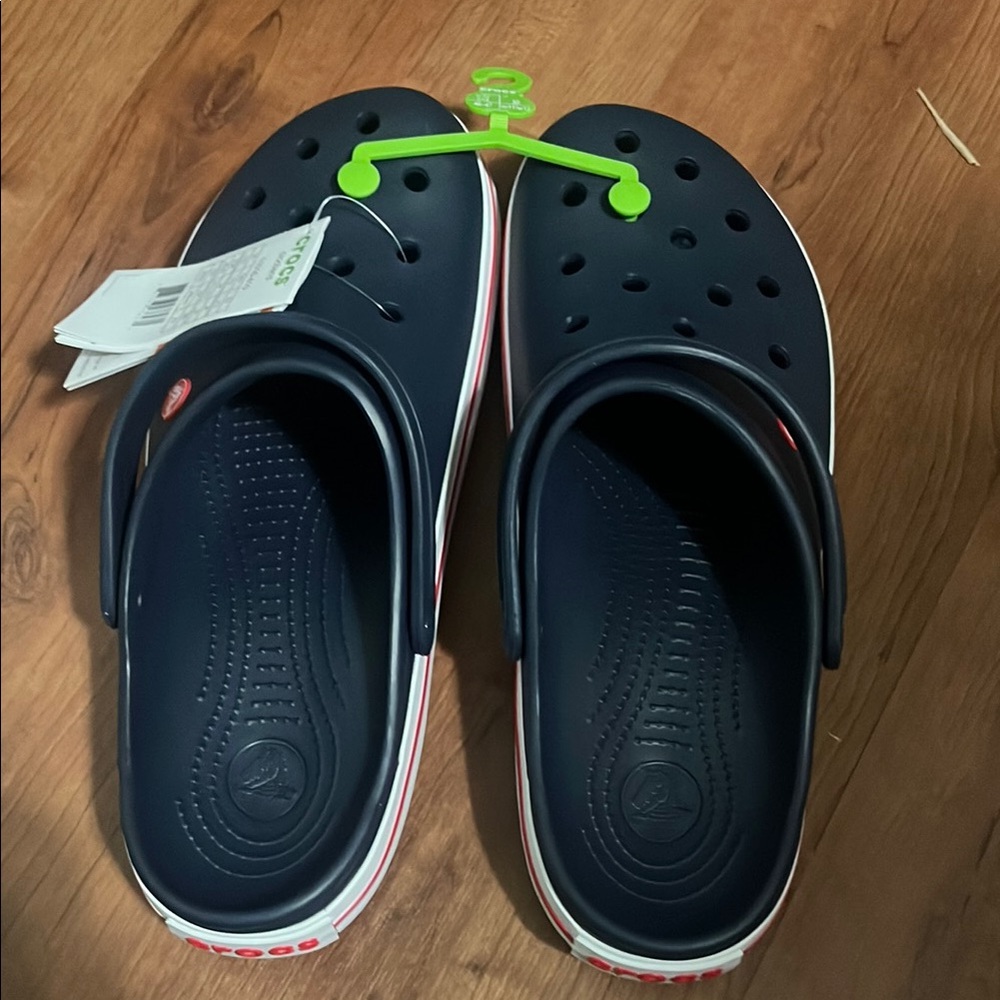 CROCS Men's Navy Slip-On Loafers